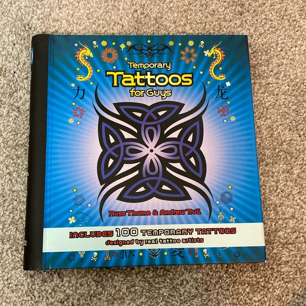 Temporary Tattoos Book